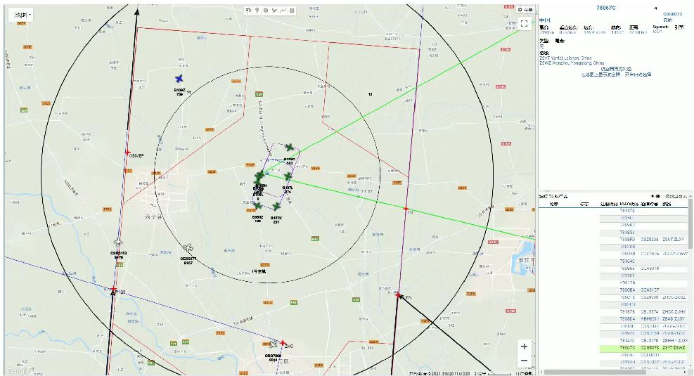 ADS-B飛行器監視系統